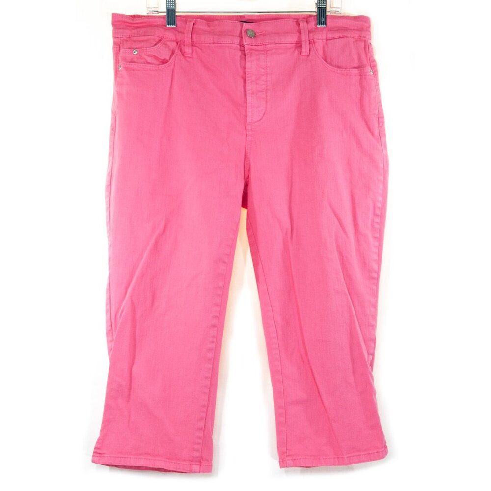 NYDJ pink crop 16